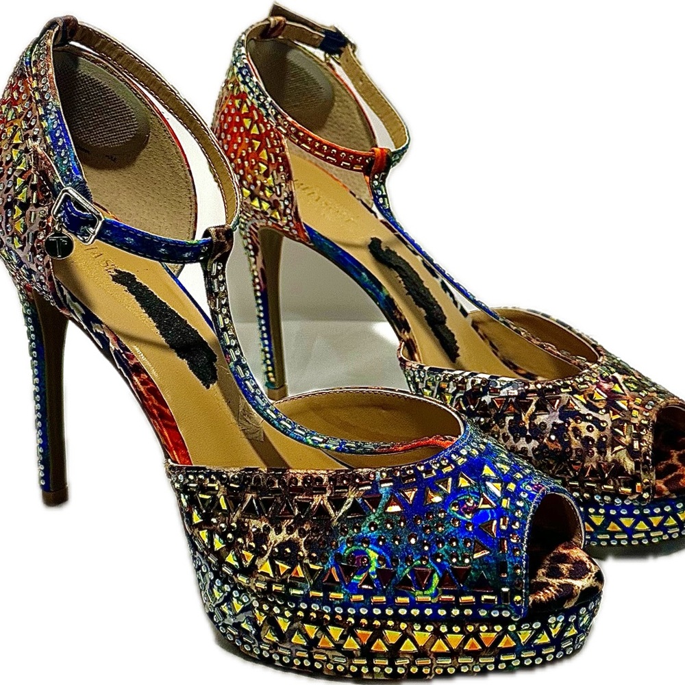 Women's Chace Embellished Platform Pumps